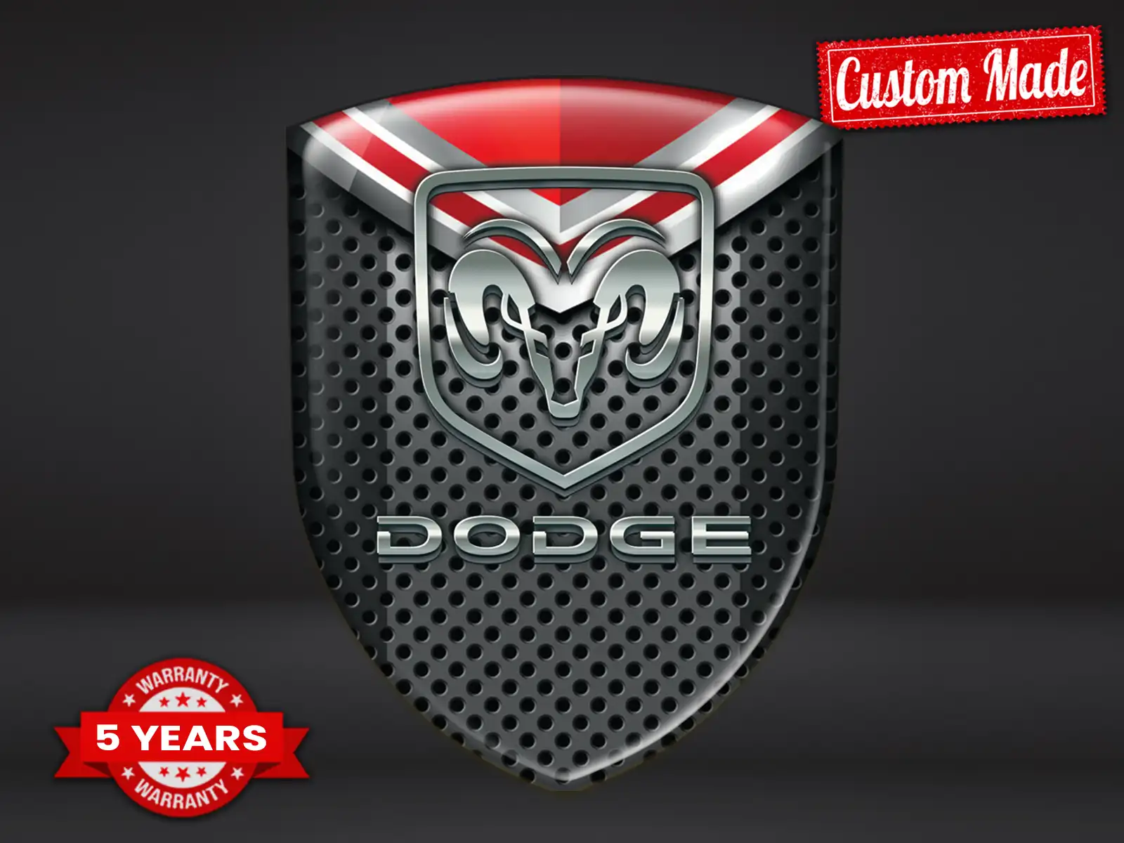 Dodge Autocollants Adhésifs Max Durable Moderne Stylé